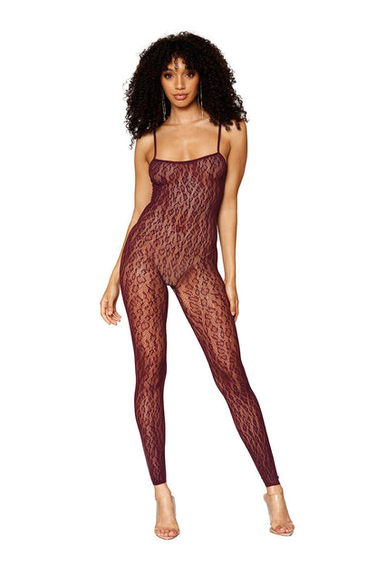 Wild Temptation: Leopard Lace Bodystocking & Shrug