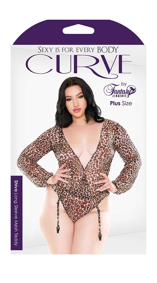 Unleash Your Wild Side in Animal Print Teddy