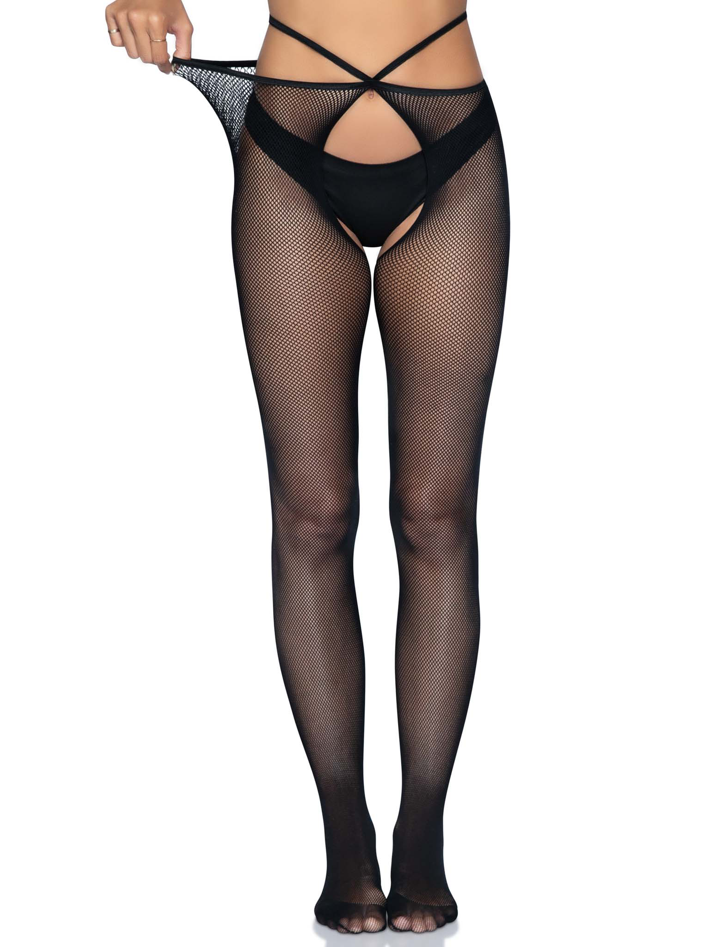 Enticing Net Straps That Tempt and Tease