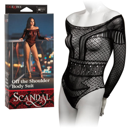 Whispers of Desire Off the Shoulder Bodysuit