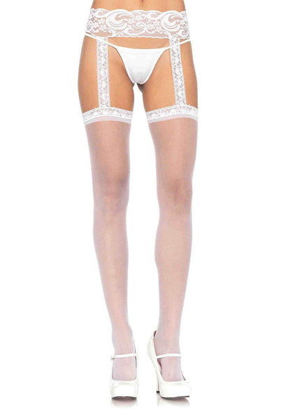 Lace-Embraced Thighs: Unleash Your Inner Temptress