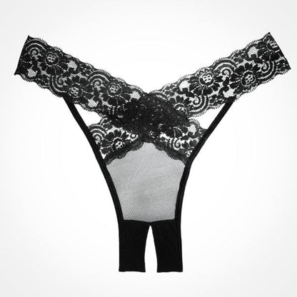 Whispers of Lace: Crotchless Temptation Unveiled