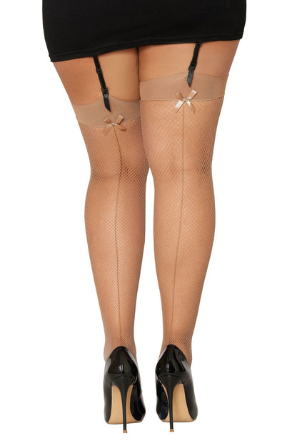 Enticing Fishnet Dreams: Seduction in Every Seam
