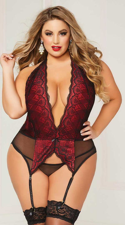 Whispers of Lace: Enchanting Night Temptation